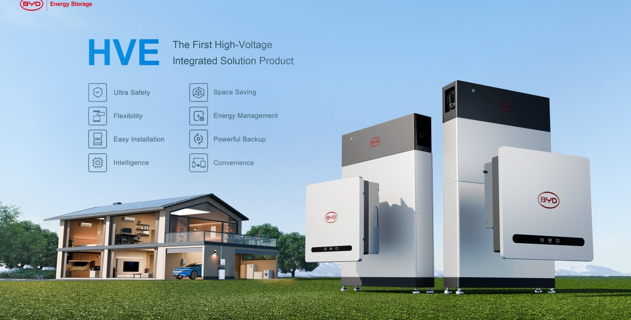 BYD Energy Storage introduces the new Battery-Box HVE energy storage system and Power-Box inverters