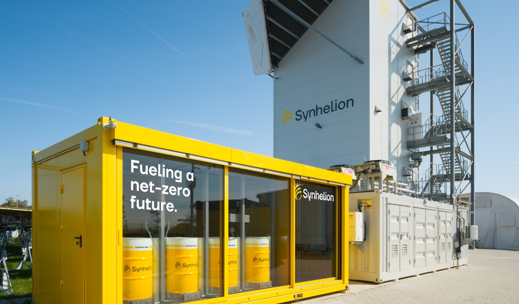 Synhelion AG ● Dufourstrasse 101 ● 8008 Zürich ● Switzerland ● synhelion.com Press release Synhelion selected for German funding to build commercial synthetic fuel plant