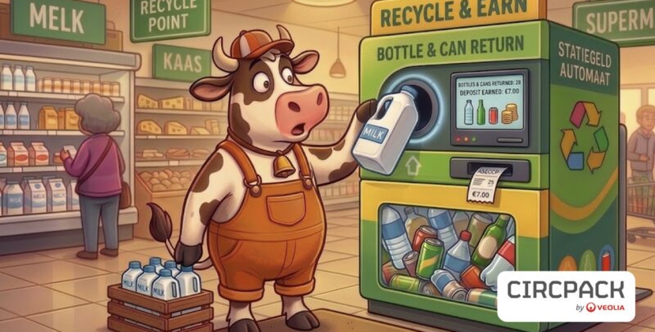 Olanda vrea extinderea sistemului de garanție-returnare la sticlele de lactate - ce confirmă cercetătorii?
