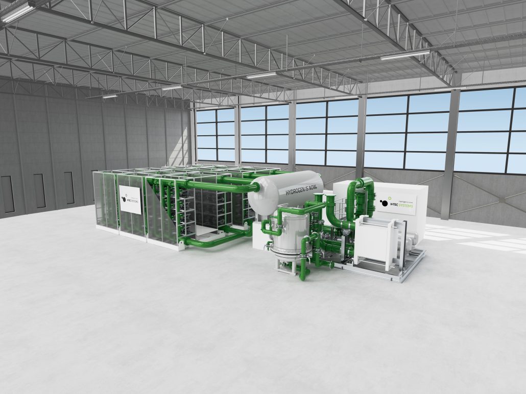 H-TEC SYSTEMS presents a modular hydrogen electrolyzer for large-scale projects of 10 MW upwards 