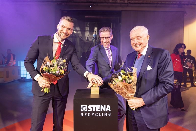 Stena Recycling opens industry scale battery recycling plant in Europe