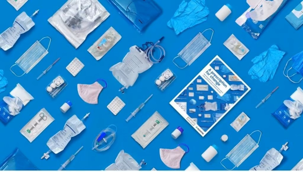 O rețetă pentru schimbare de la Eunomia: Regândirea utilizării materialelor plastice în asistența medicală pentru a reduce deșeurile, emisiile de gaze cu efect de seră și costurile