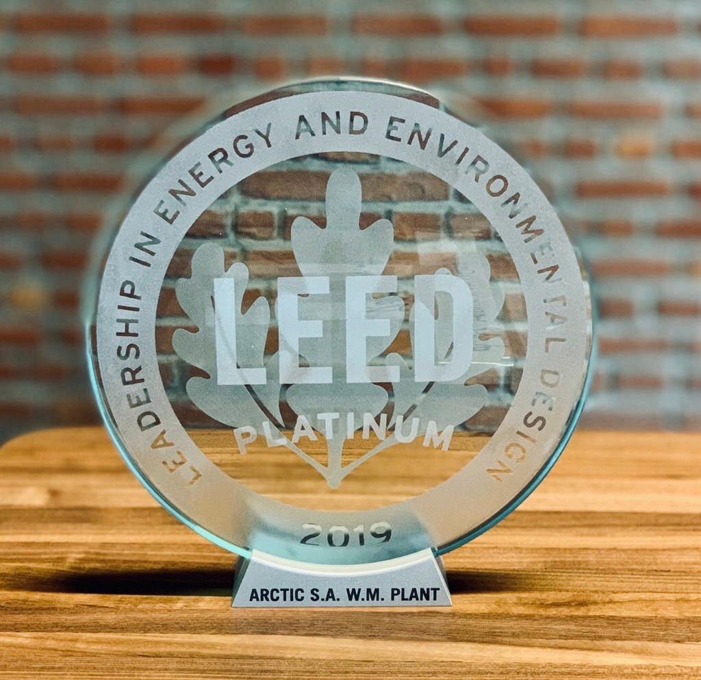 ARCTIC - singura fabrică Industry 4.0 din România certificată LEED Platinum