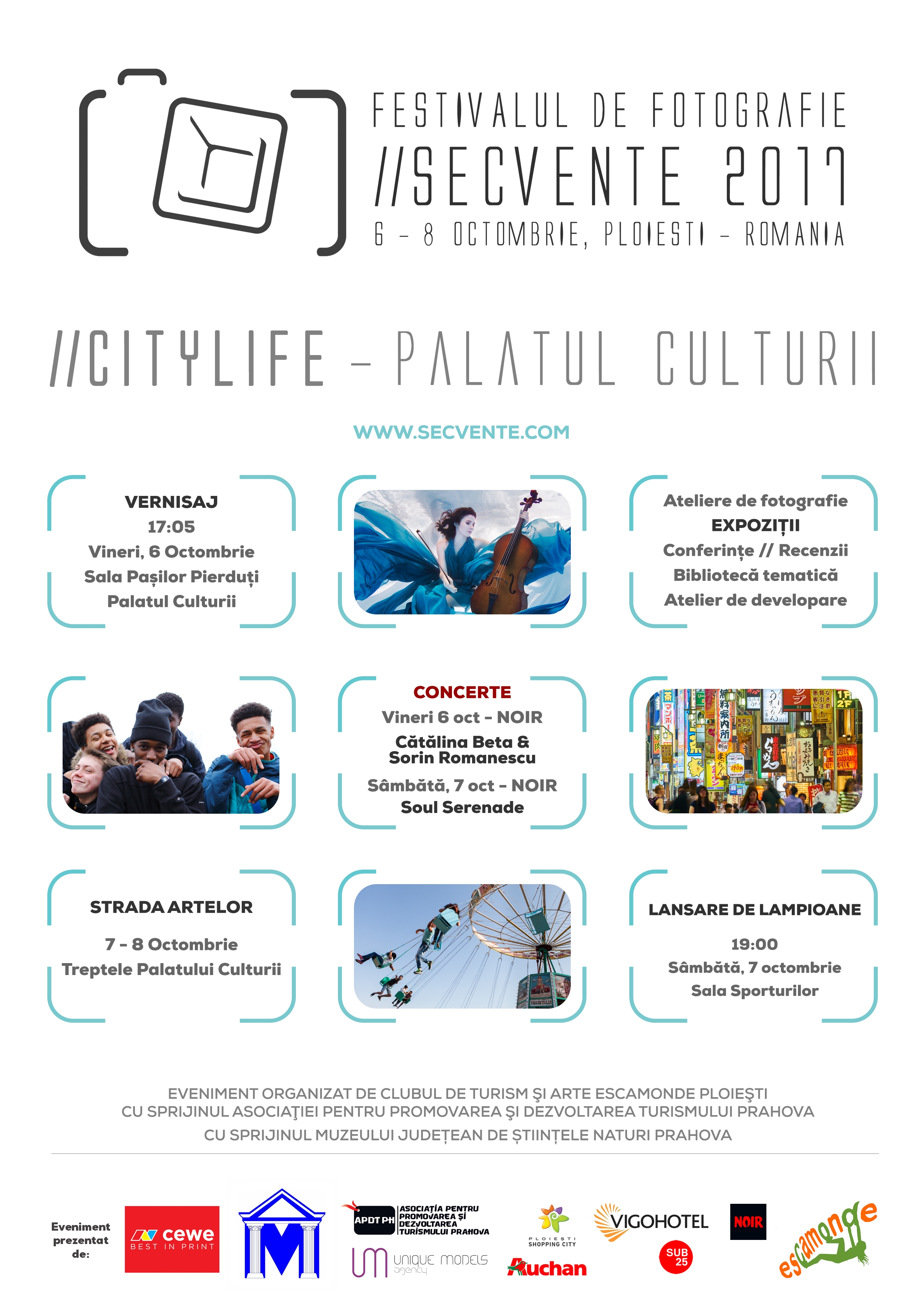 Festivalul de fotografie //SECVENȚE 2017 6-8 octombrie // Sala Pașilor Pierduți, Palatul Culturii Ploiești