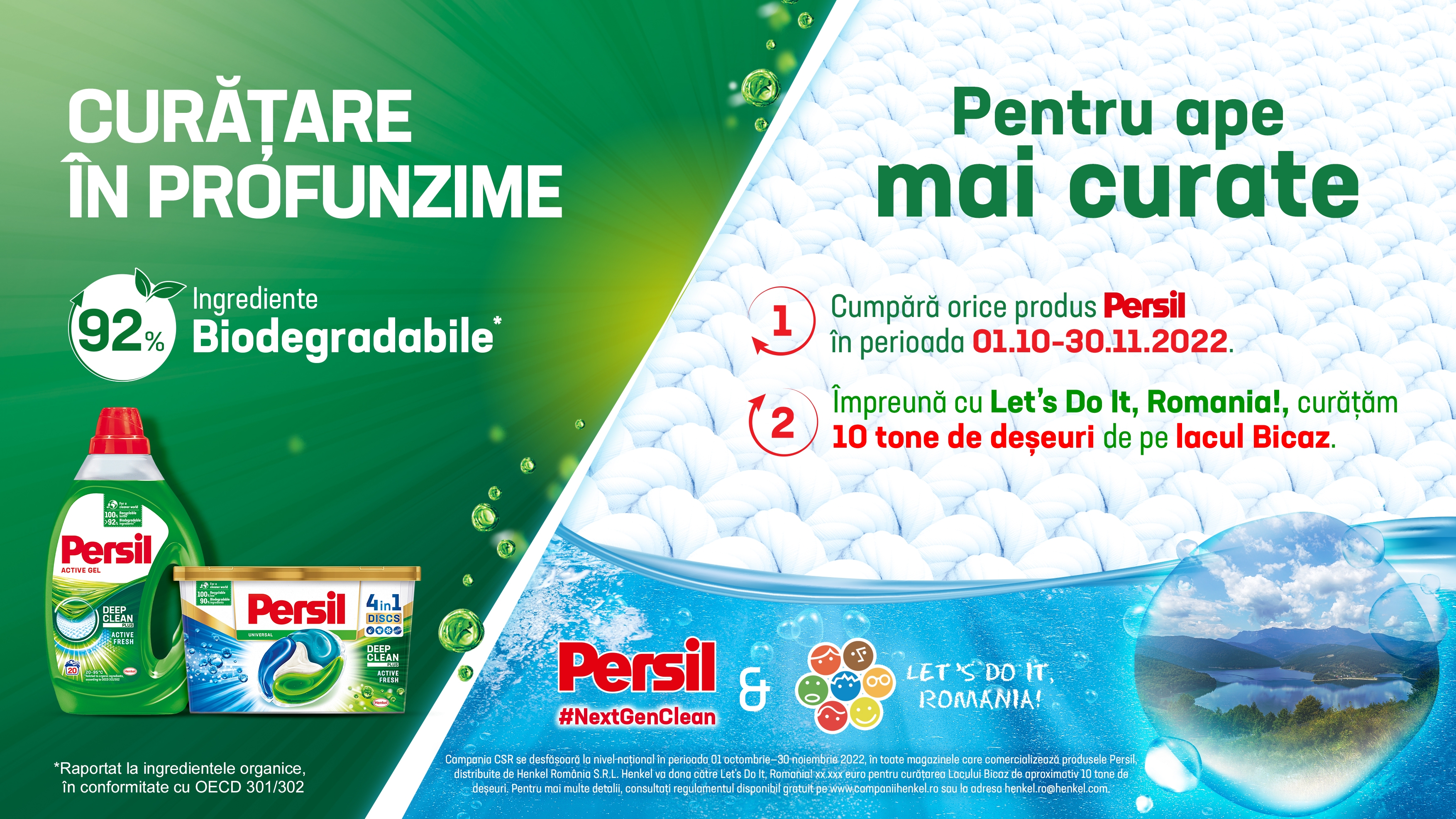 ”Pentru ape mai curate”, campania care își propune să curețe aproximativ 10 tone de deșeuri de pe suprafața Lacului Bicaz